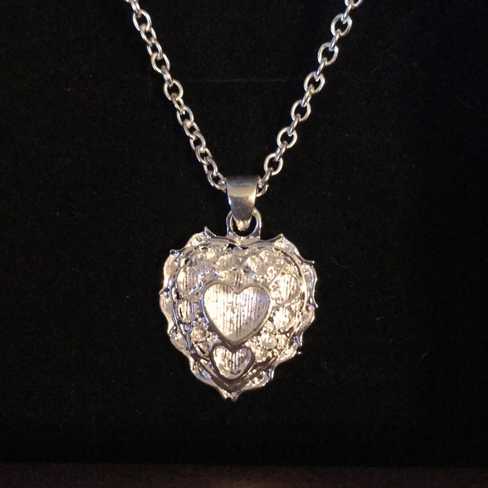 Sterling Silver Heart Necklace